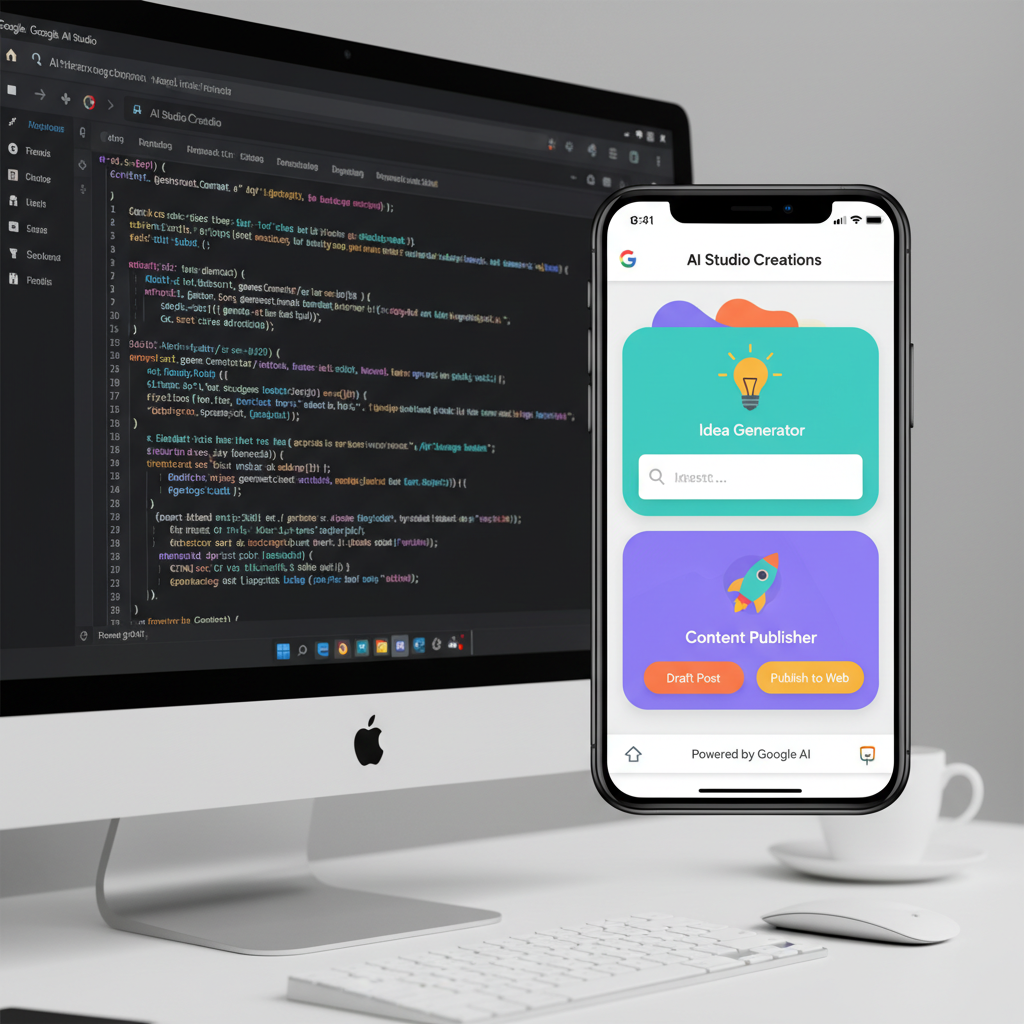 Crie e Publique seu App com Google AI Studio