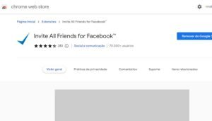 Como usar a extensão Invite All Friends no Facebook 2023