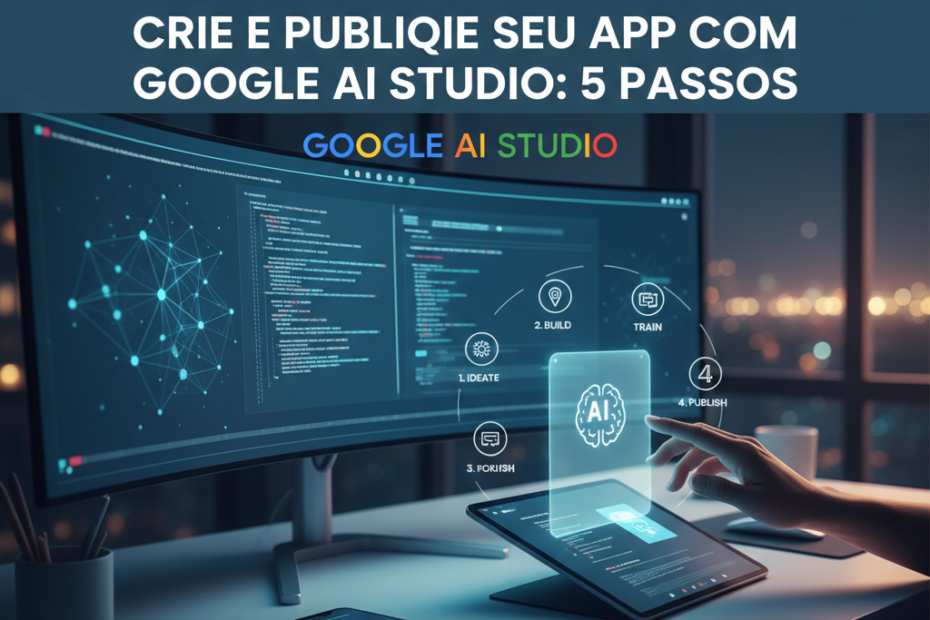 Crie e Publique seu App com Google AI Studio