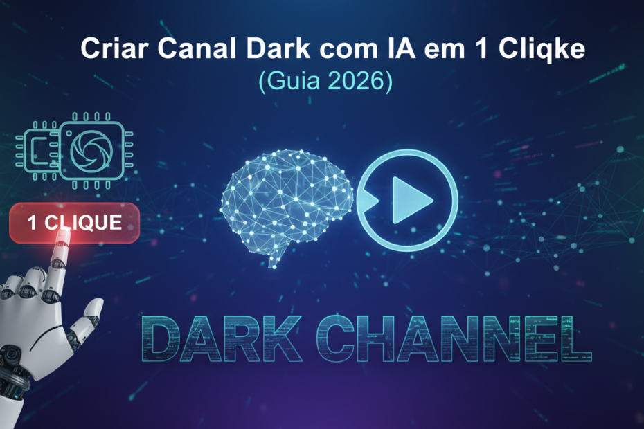 Criar Canal Dark com IA em 1 Clique (Guia 2026)