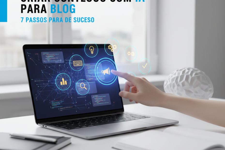 Criar conteúdo com IA para blog
