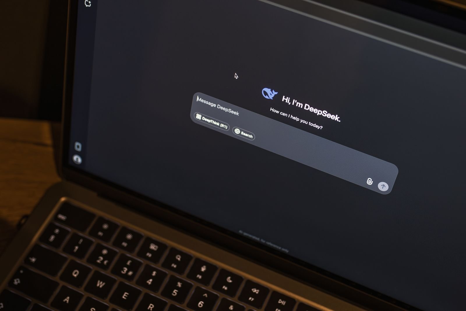 o que é GEO: interface de chat de IA gerando respostas