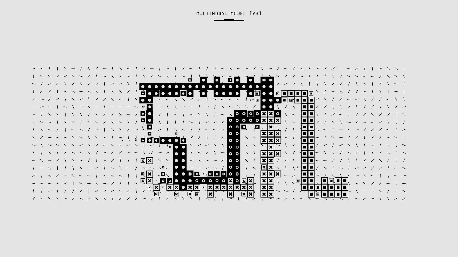 Padrões abstratos representando inteligência artificial, imagem ilustrativa